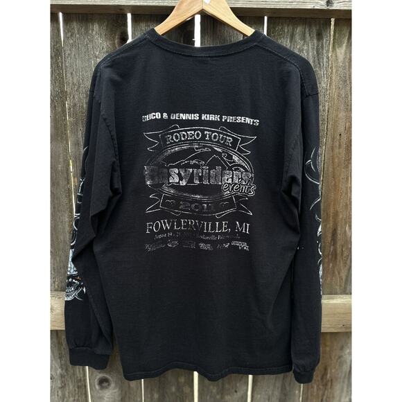 EASYRIDERS Long Sleeve T-shirt Large Anvil Tag - Picture 5 of 8